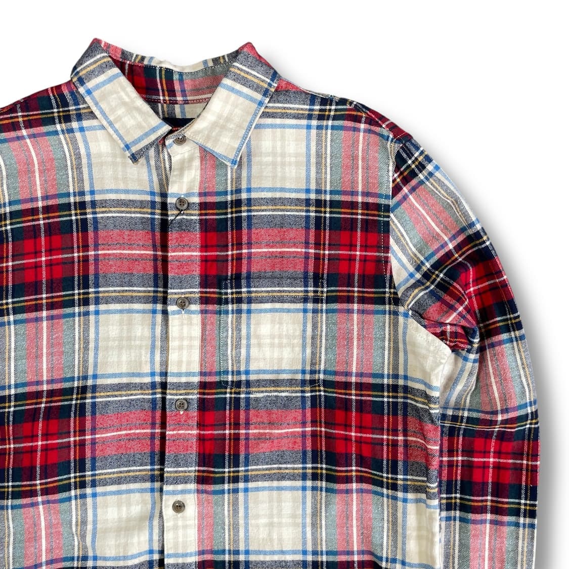 GAP 갭 체크 원포켓 긴팔 셔츠 M 상품이미지3