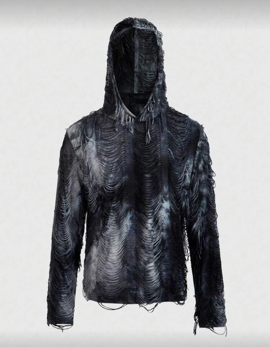 Textured Tie-Dye Hoodie 상품이미지1