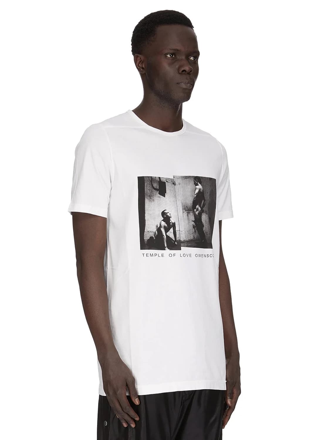 [S,M,L,XL]릭오웬스 다크쉐도우 레벨 티셔츠/화이트 상품이미지3