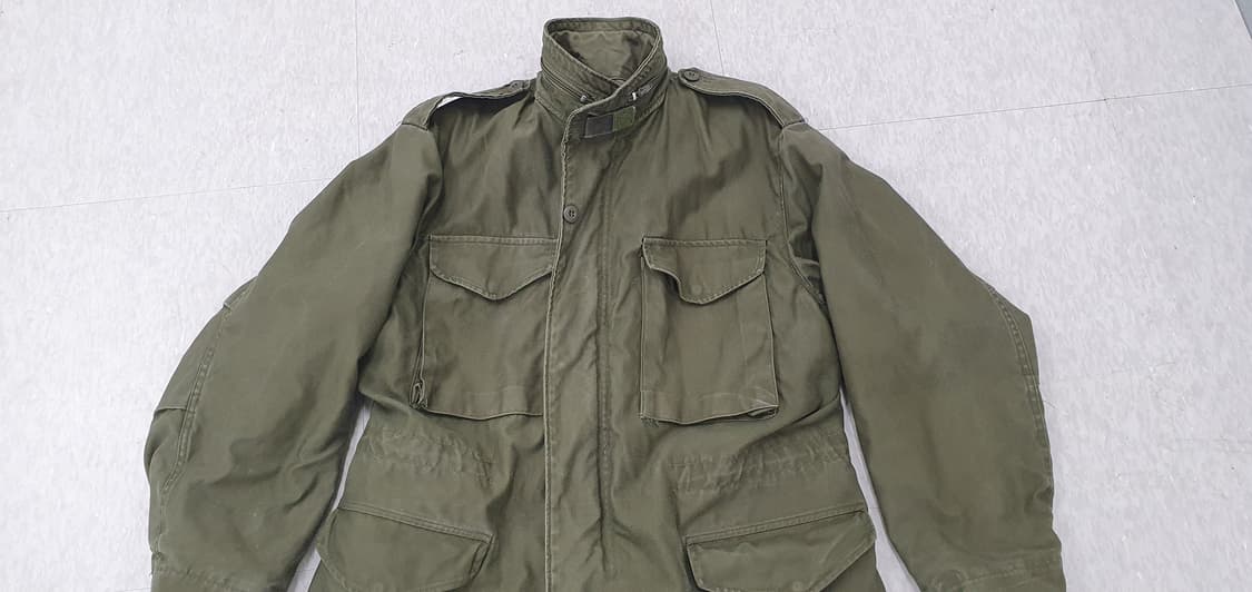 미군 오리지널 m65 필드자켓 미디움숏 '82년도 민트급 상품이미지7