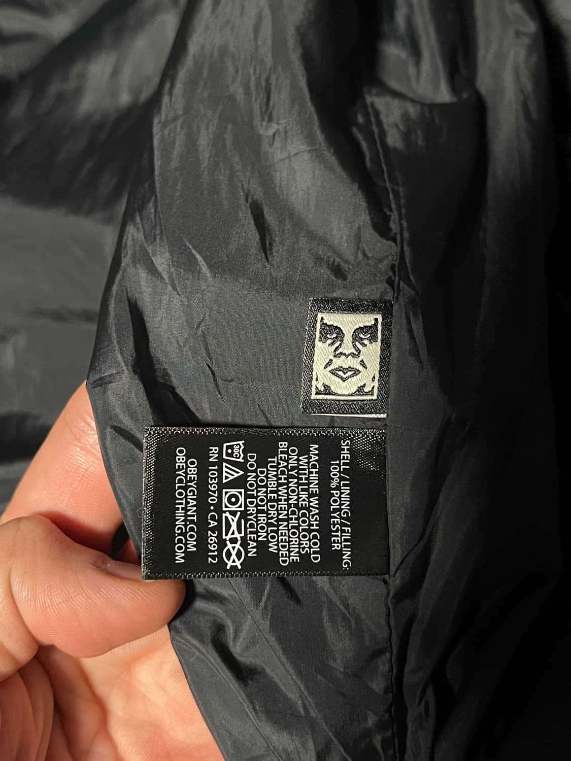 오베이 레오파드 패딩 XL 상품이미지4