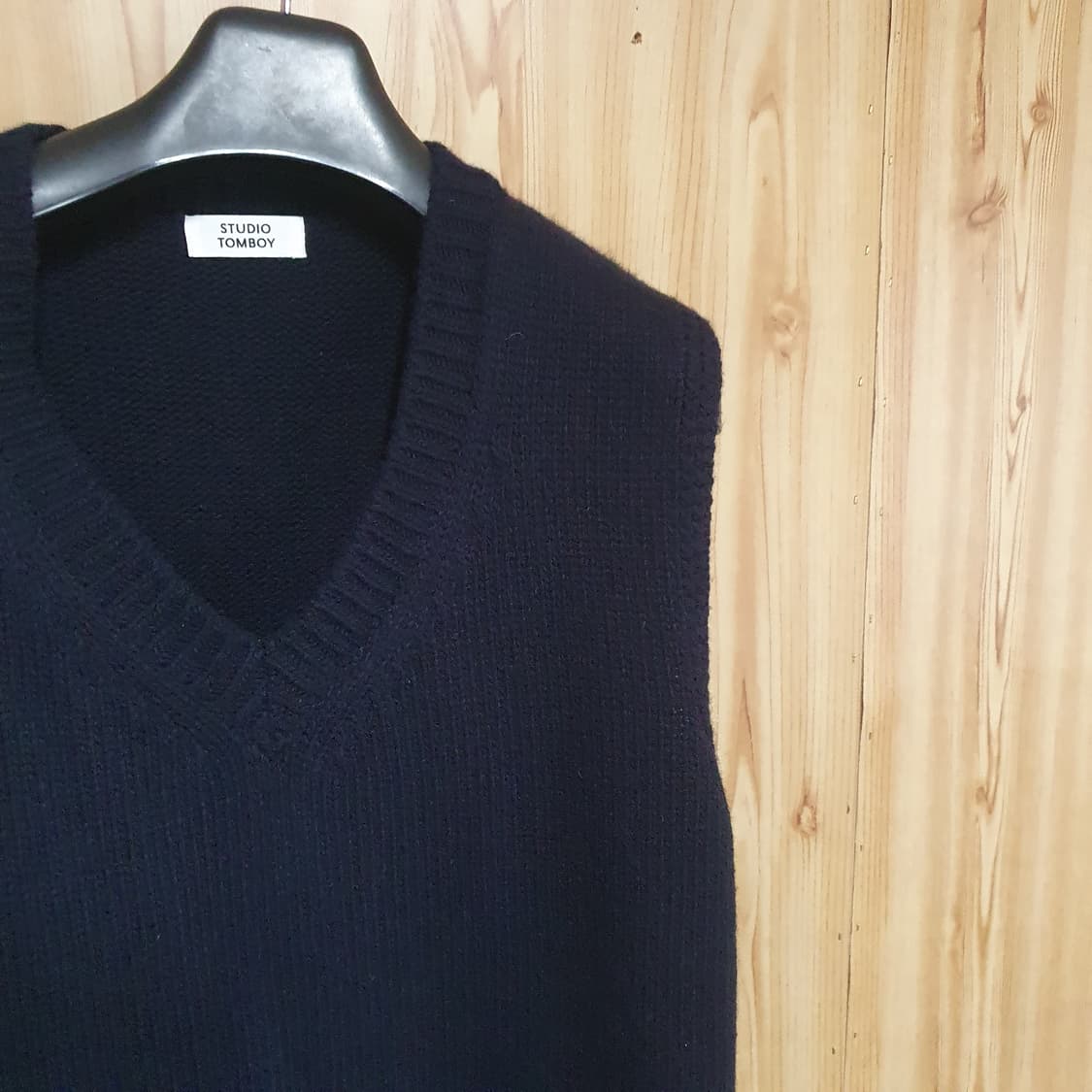 스튜디오톰보이 오버핏 니트조끼F 상품이미지2