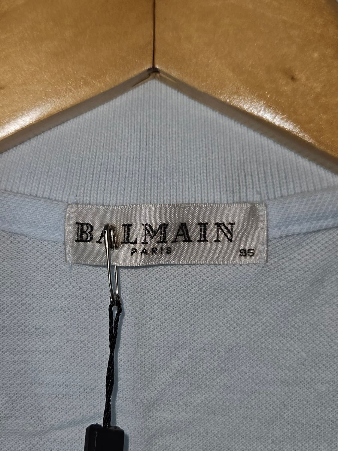 발망 BALMAIN 파리 반팔 카라티 피케티 폴로 95 (새상품) 상품이미지4