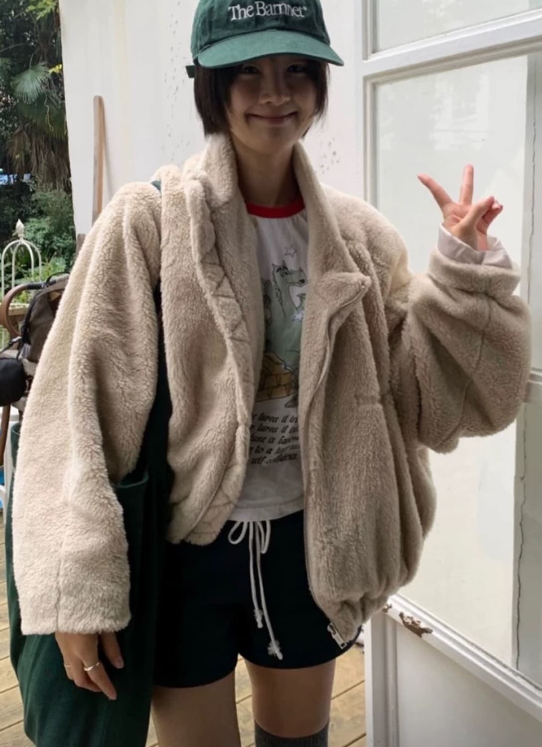 더바넷 에코 시어링 자켓  상품이미지2