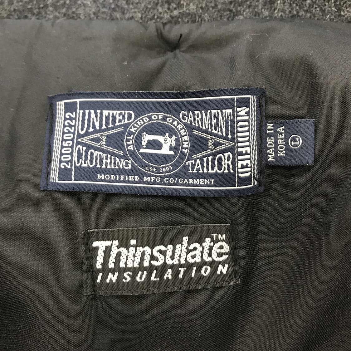 모디파이드 신슐레이트 더플코트 [L사이즈] 상품이미지4