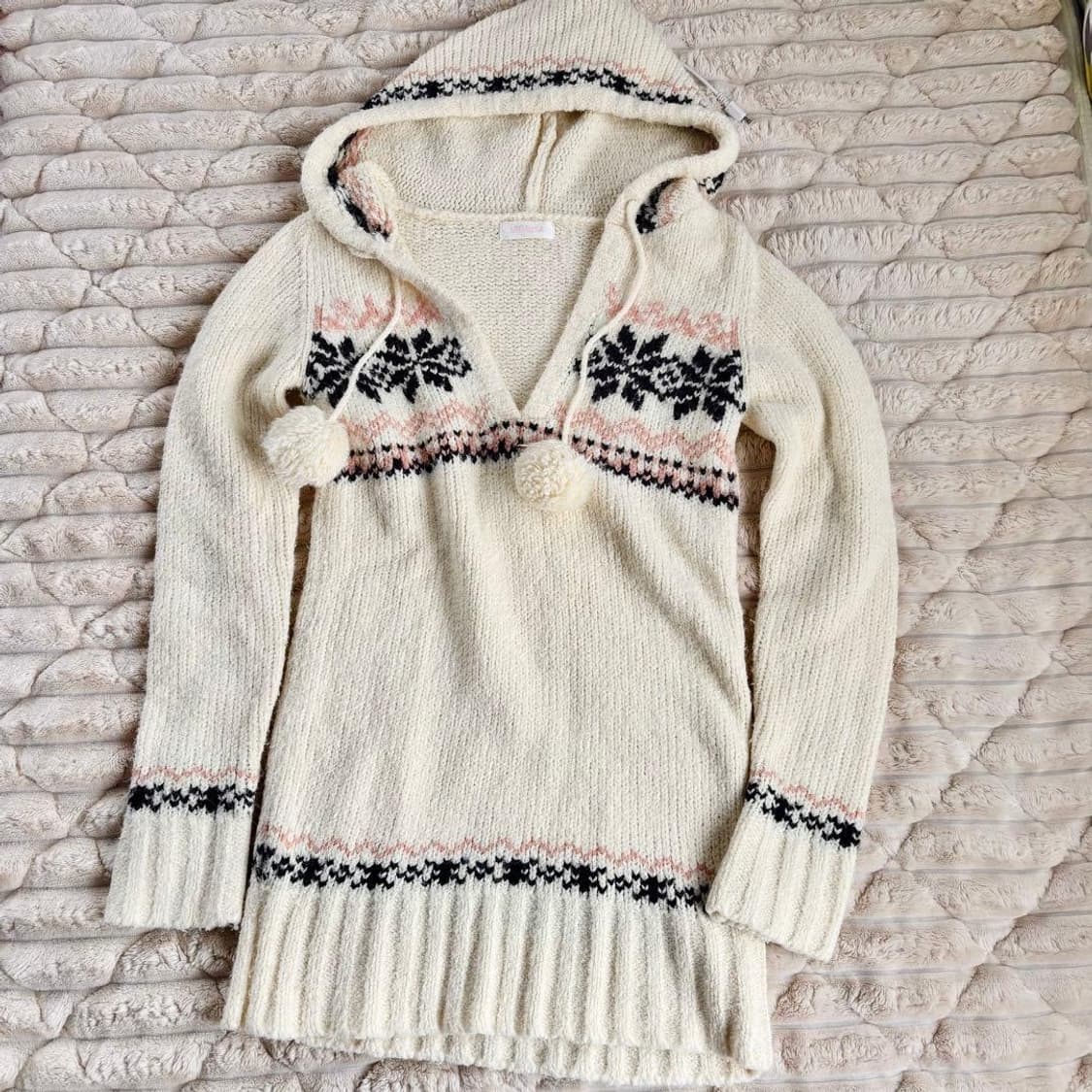 Liz lisa 리즈리사 노르딕 폼폼이 후드 원피스 히메갸루 러블리 갸루 상품이미지6