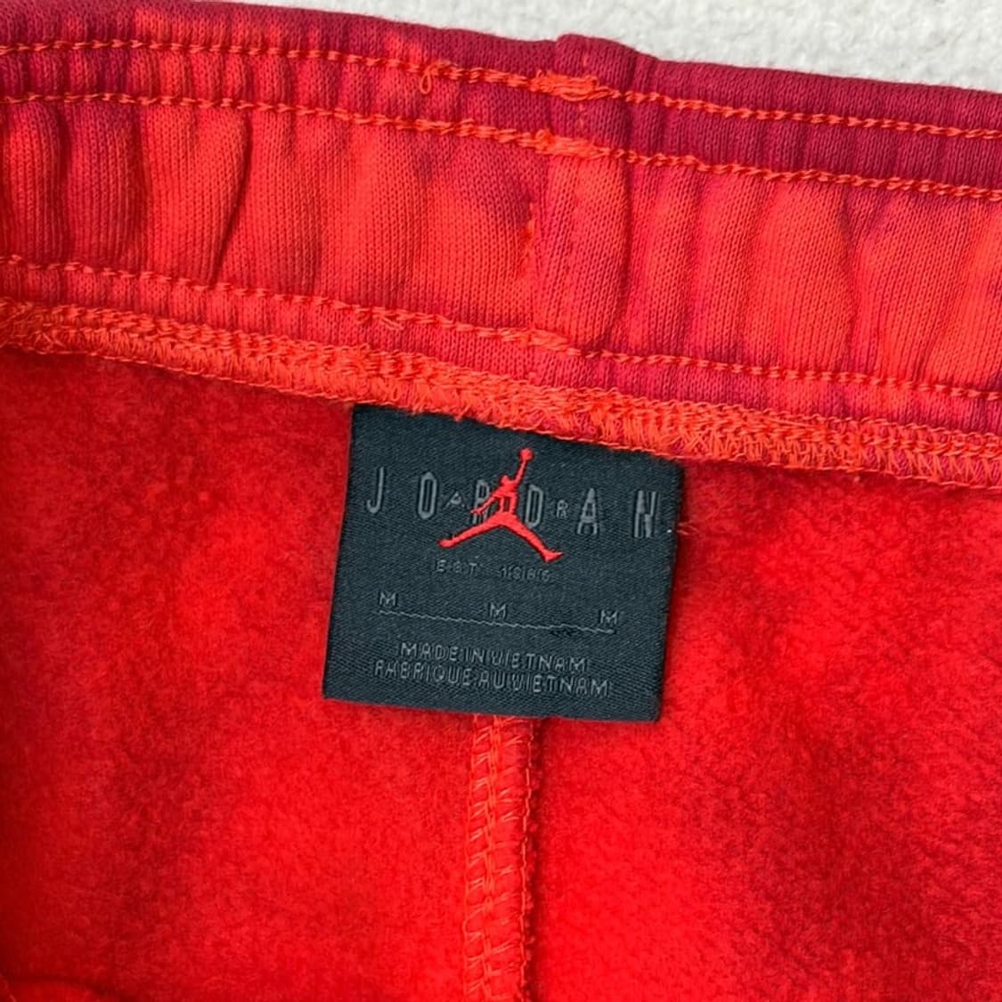 NIKE JORDAN 헤리티지 플리스 프린트 와이드 팬츠 M 상품이미지4