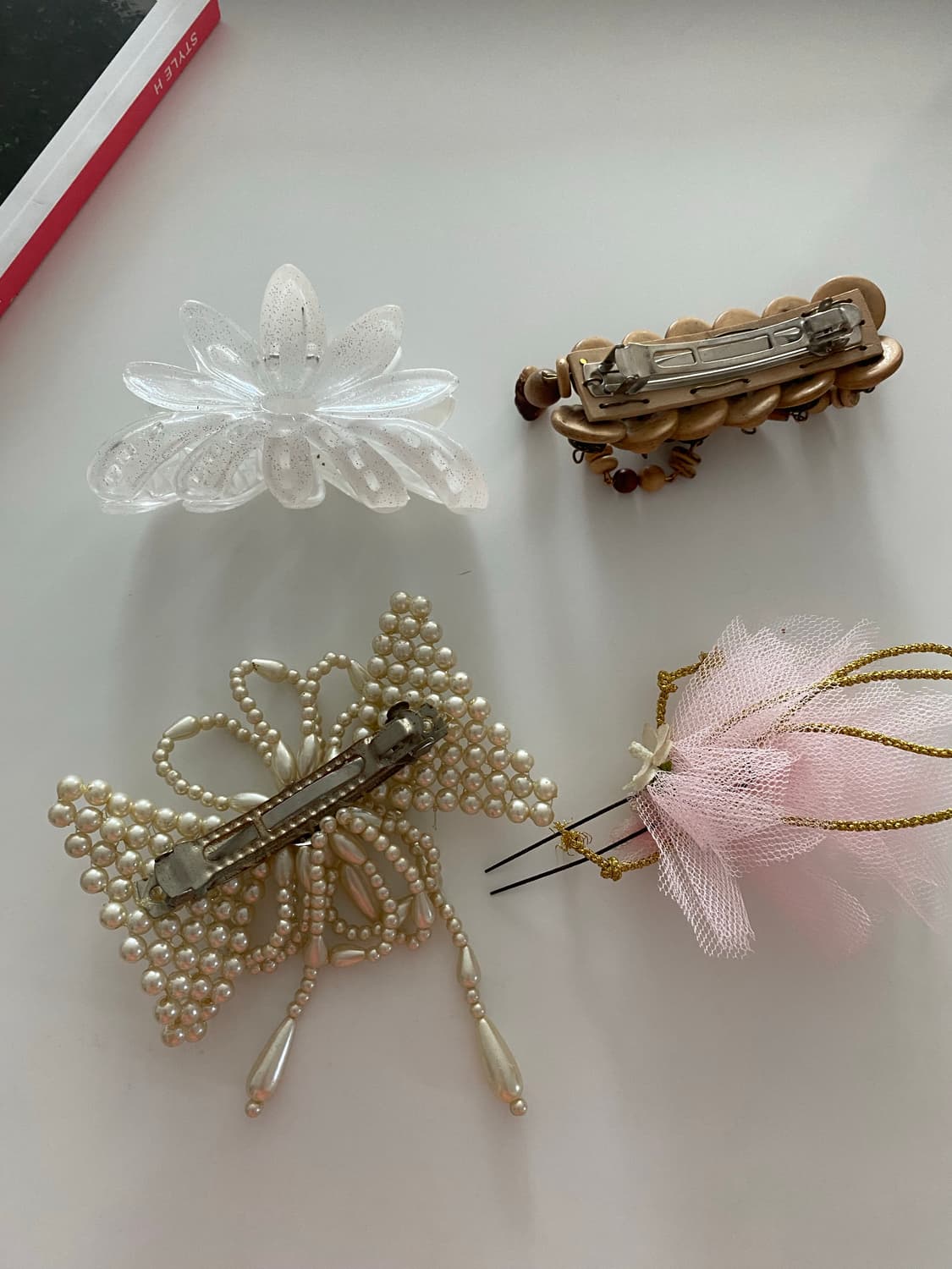 빈티지 헤어핀 집게핀 일괄 상품이미지4