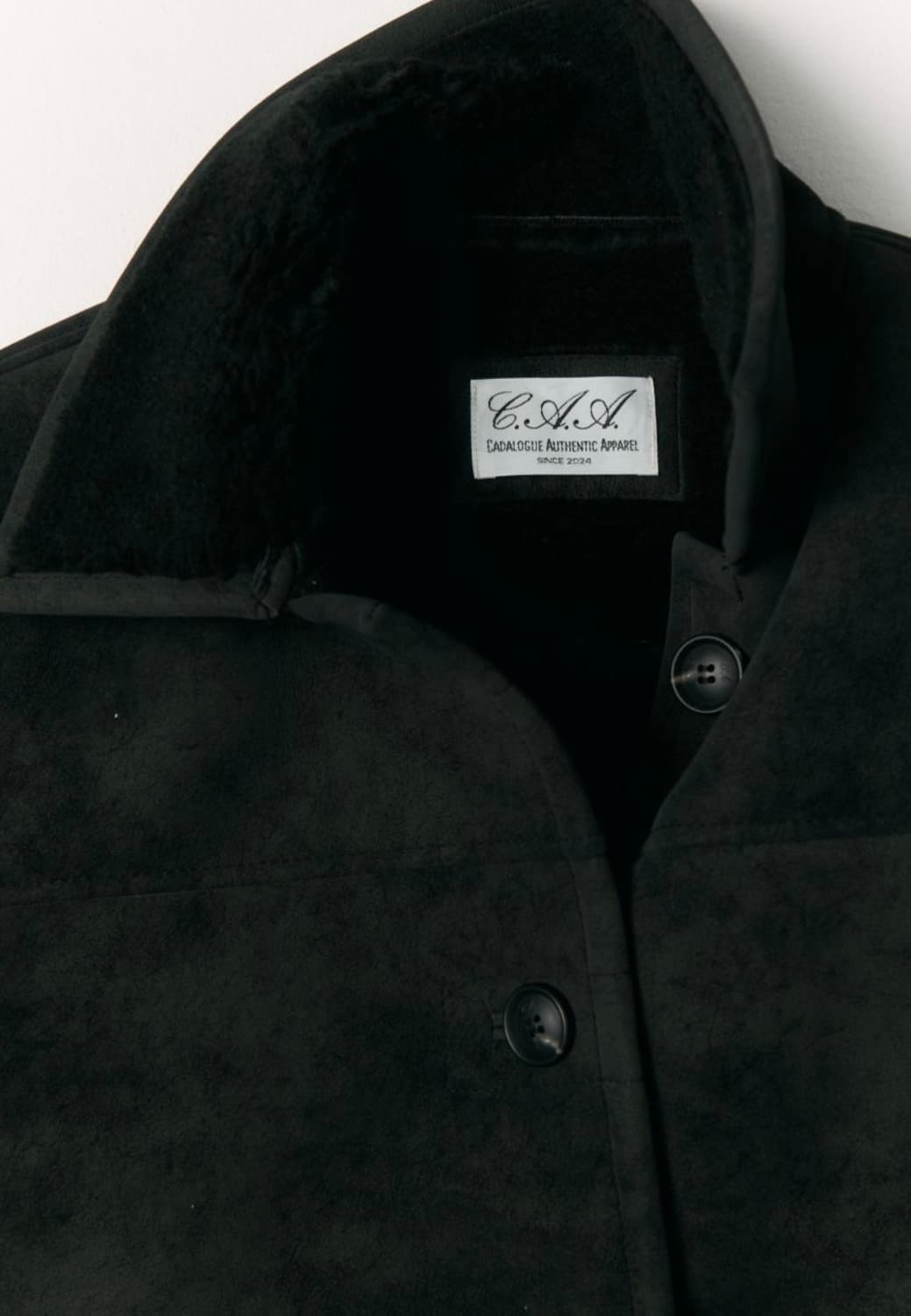 카달로그 무스탕 Martha Shearling Jacket(Black) 상품이미지7