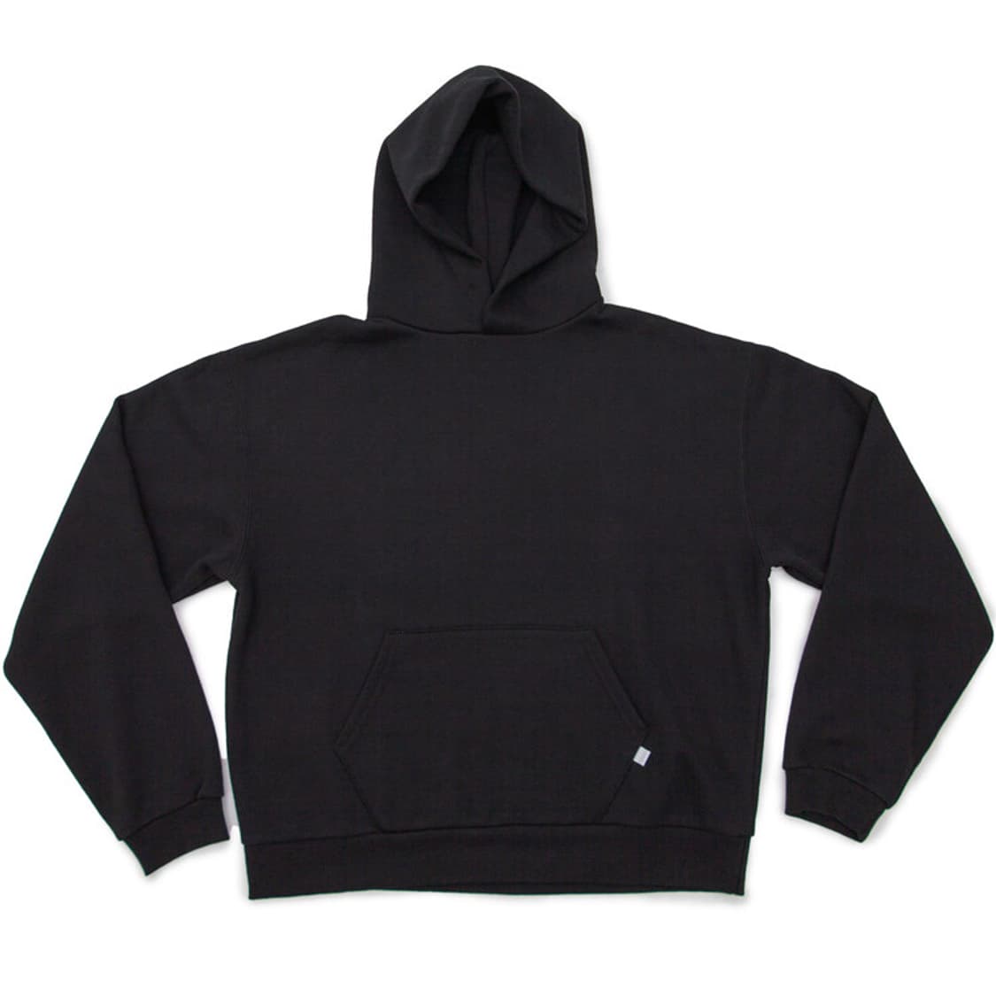 77c 클라우드 후디 블랙 L 상품이미지1