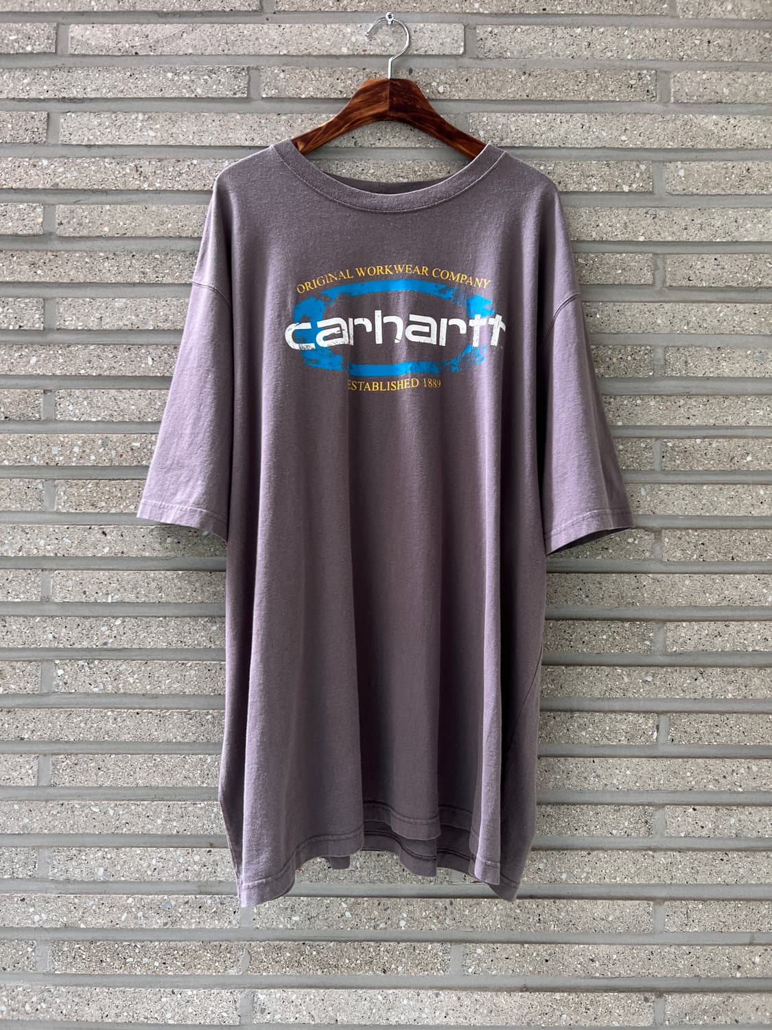 [3XL]칼하트 USA 오리지널핏 스펠아웃 프린팅 빅사이즈 티셔츠 상품이미지2