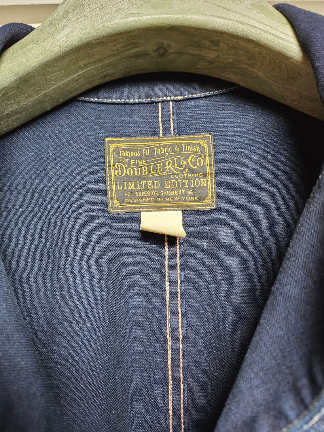 RRL 더블알엘 200피스 한정판 데님 샵코트 판매합니다. 상품이미지2