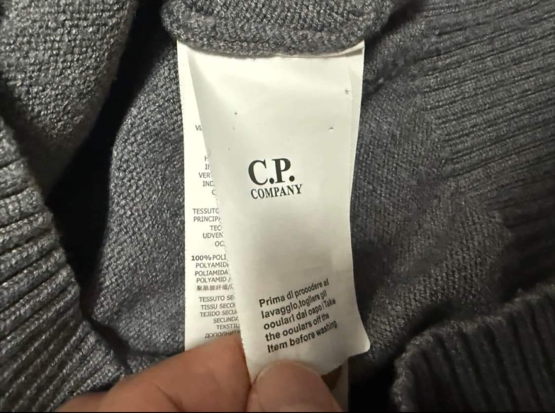 C.P. Company 터틀넥 니트 그레이 L 상품이미지2