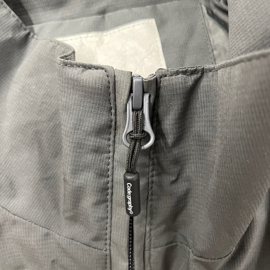 [정품/L] 코드그라피 바람막이 자켓 그레이 b19 상품이미지5