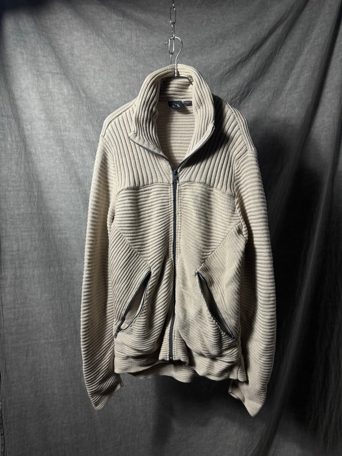 Armani Exchange Knit Zip-Up Cardigan 상품이미지3