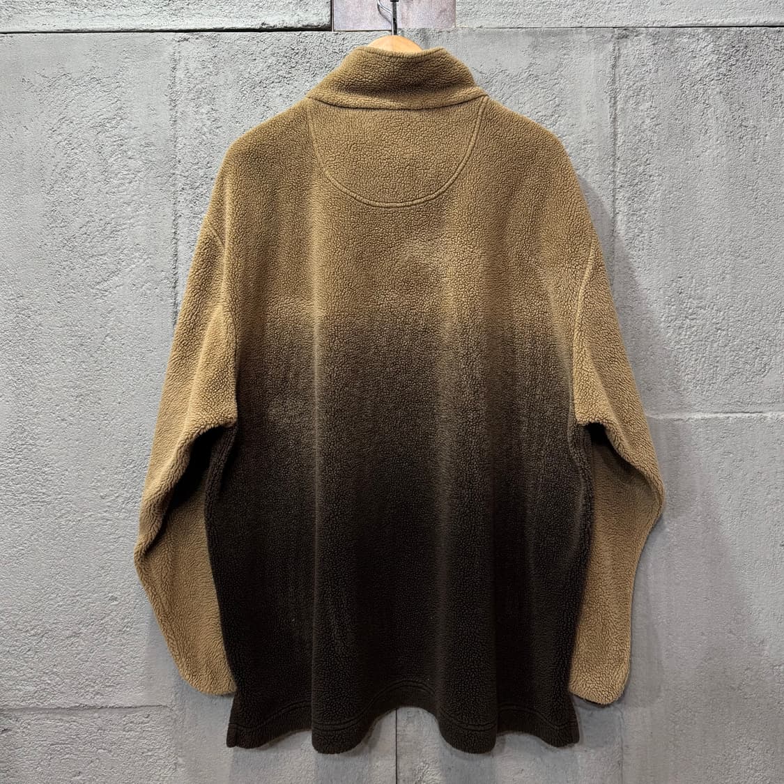 90s 다마니 다다 반집업 후리스 (2XL)   상품이미지4