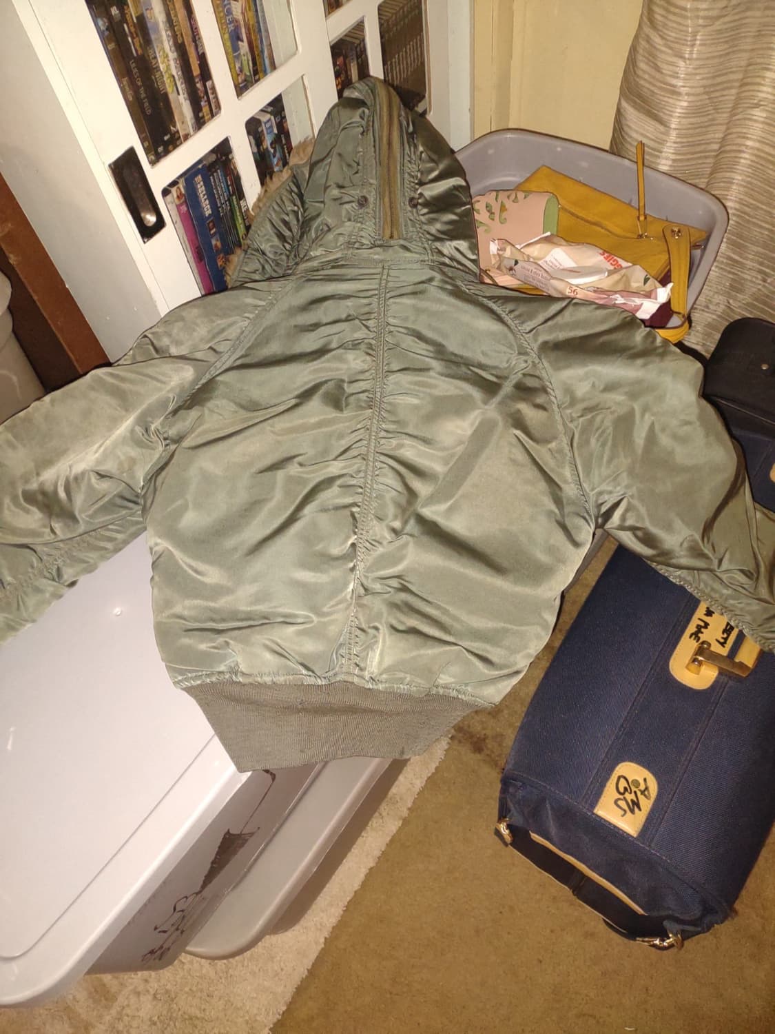 1976s 알파 인더스트리 N-2B 붐버 자켓 상품이미지3