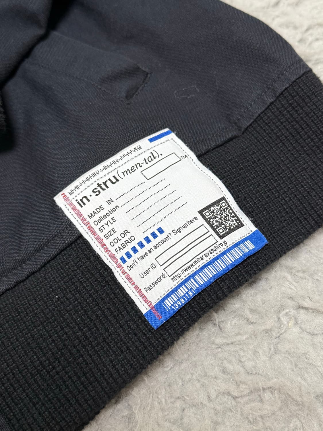 메종 미하라 야스히로 인스트루멘탈 봄버 자켓 상품이미지5