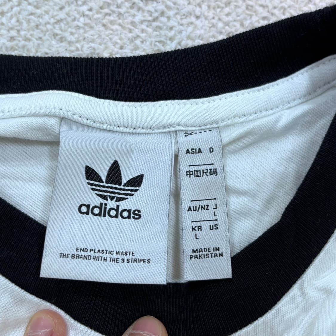 L 아디다스 클래식 반팔 티셔츠 0415E 상품이미지3