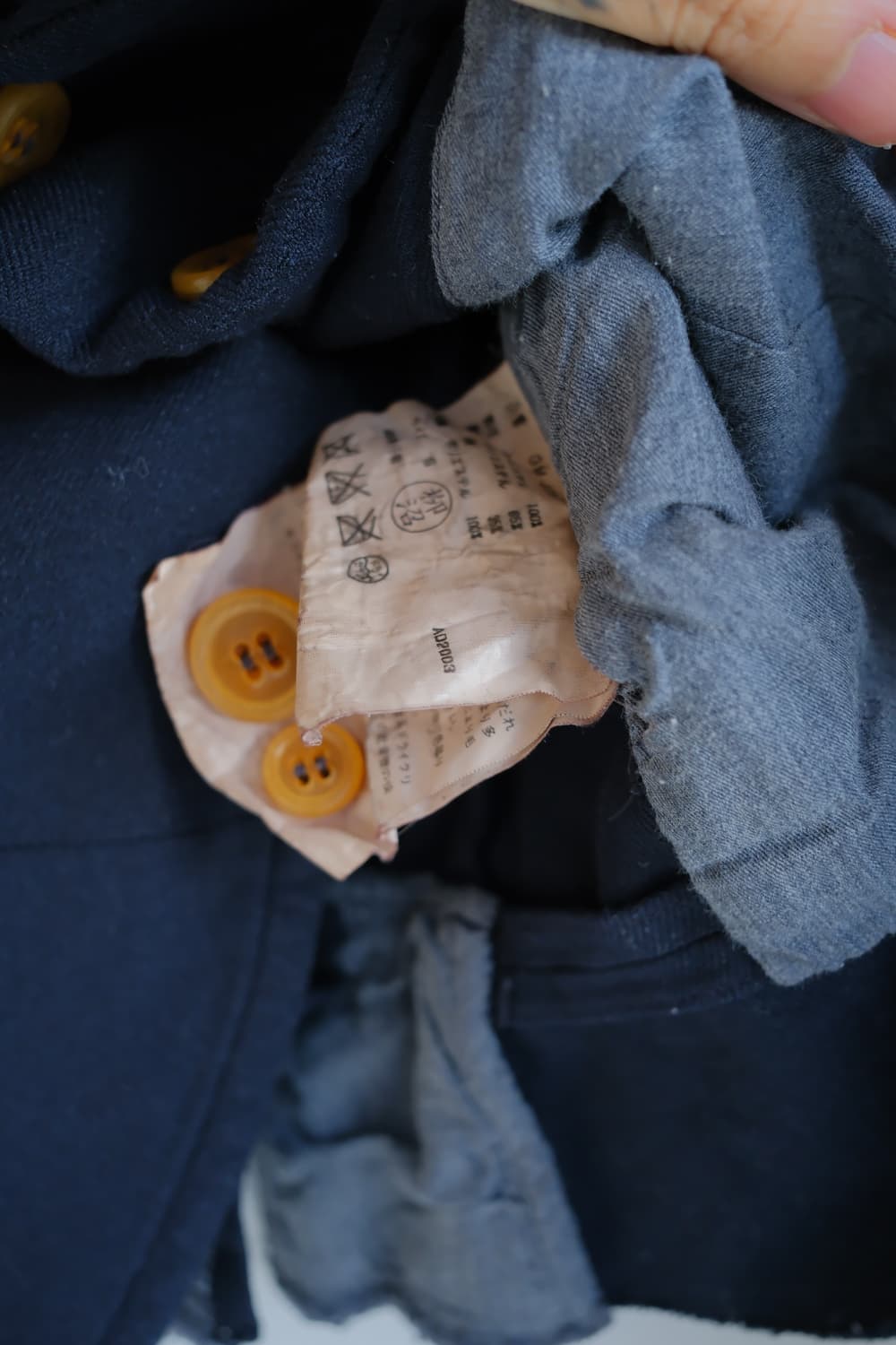 Boiled polyester tailored jacket 상품이미지10