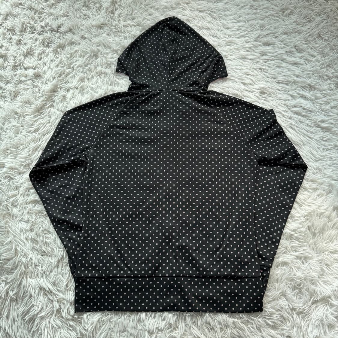 OP 일본빈티지 땡땡이 후드집업 땡땡이후드집업 y2k 후드집업 M 42 상품이미지3