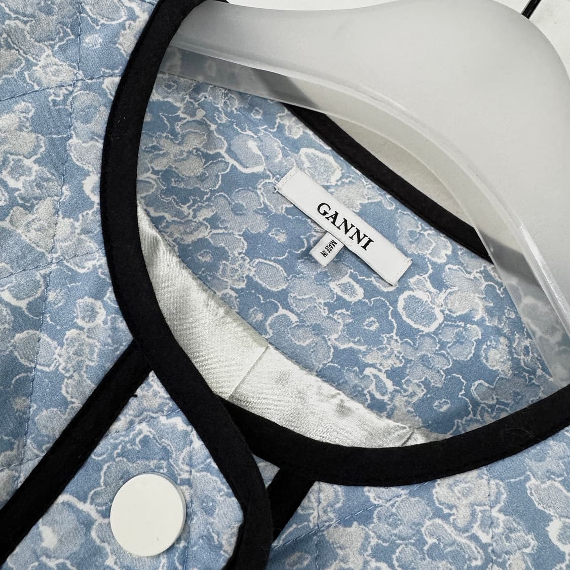 가니 GANNI 플로럴 퀼팅 자켓 상품이미지3