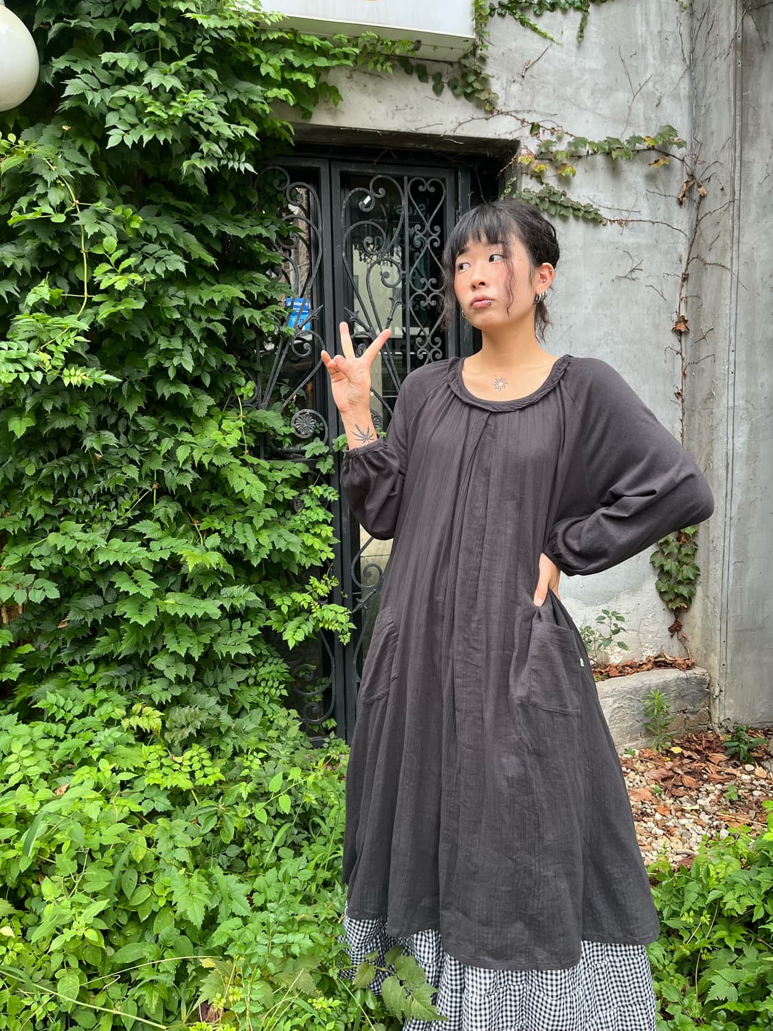 drugstores 데일리 블랙 원피스 상품이미지1