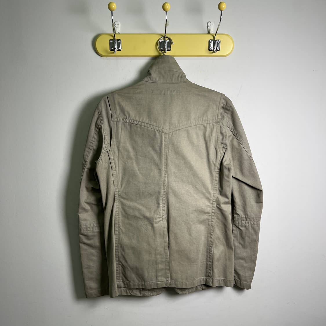 Schlussel 슈리셀 그레이 밀리터리 코튼 자켓  상품이미지2