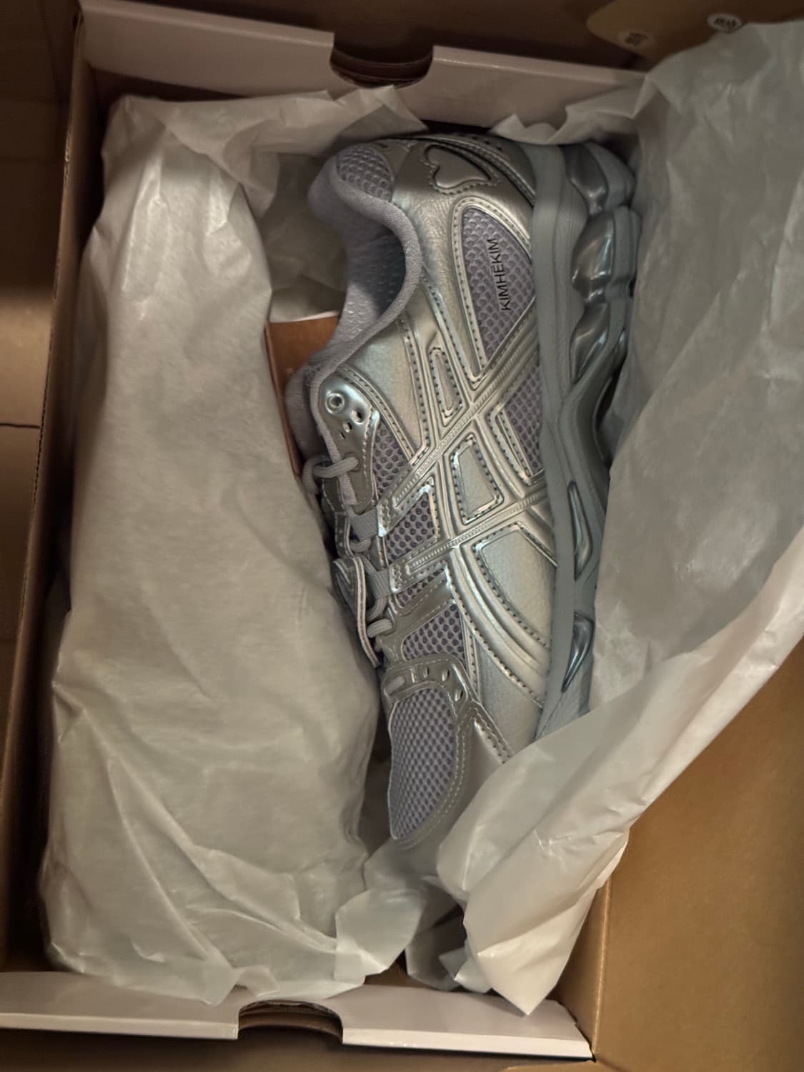 아식스 x 김해김 젤 님버스 10.1 실버 240 상품이미지2