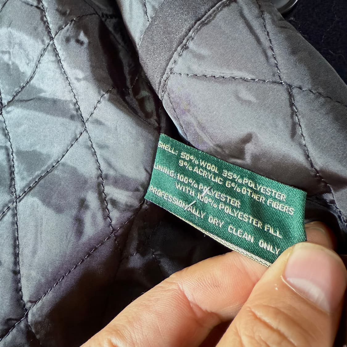 로렌 랄프로렌 울 블랜드 피코트 40S 상품이미지6