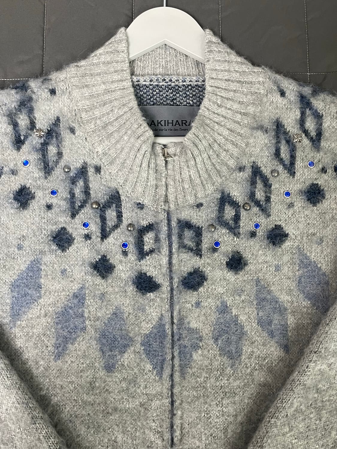 가키하라 니트집업 상품이미지3