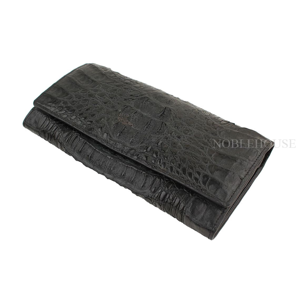 블랙 크로커다일 와니 금장 장지갑 상품이미지3