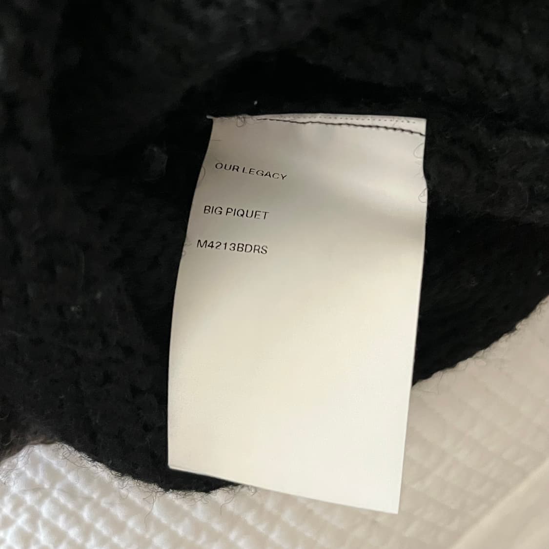 46) Our Legacy big pique knit 상품이미지5