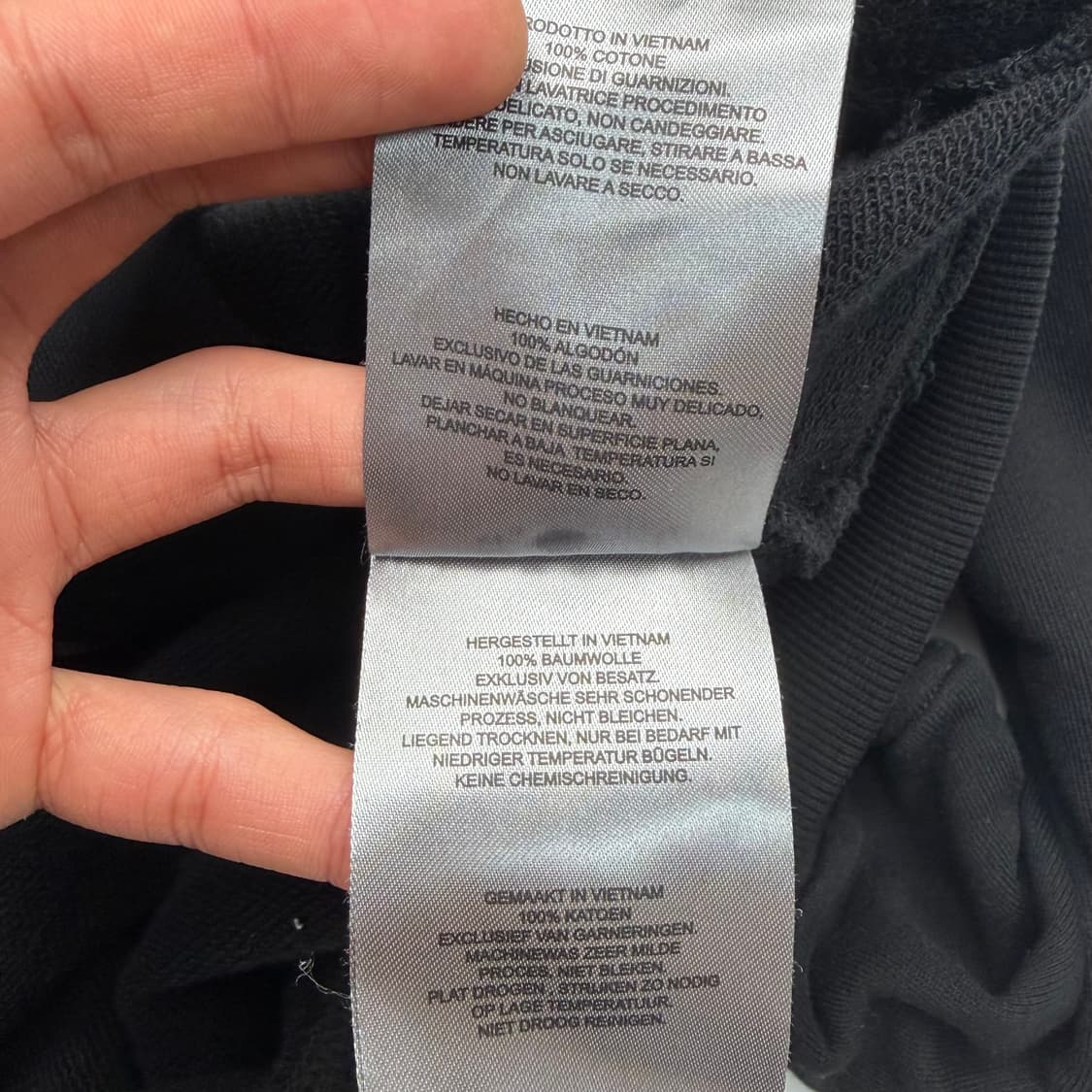 무스너클 인터내셔널 블랙 후드집업 L 상품이미지9