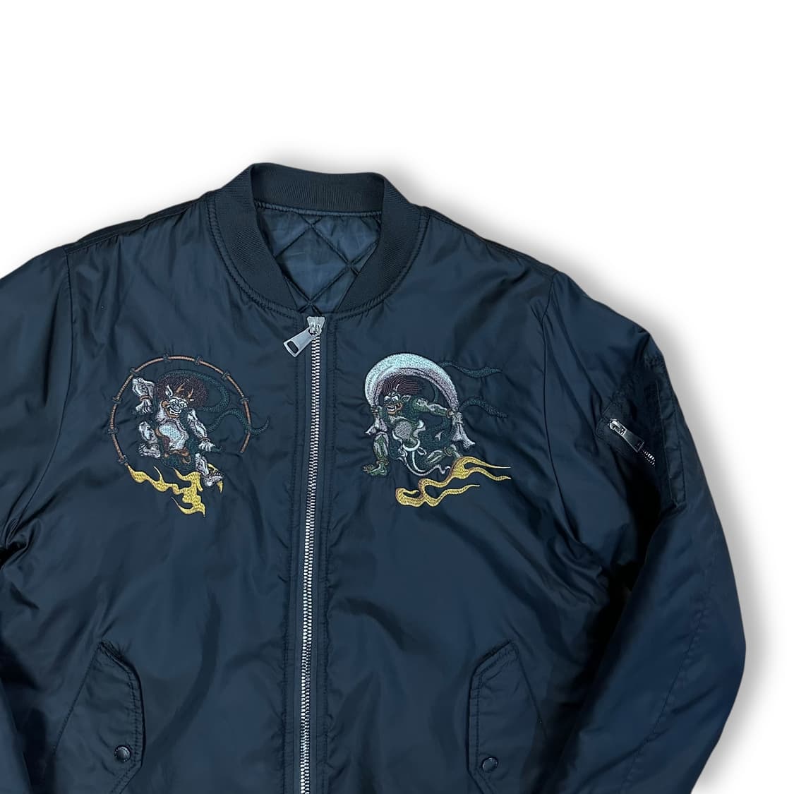 스카잔 자수 항공점퍼 상품이미지3