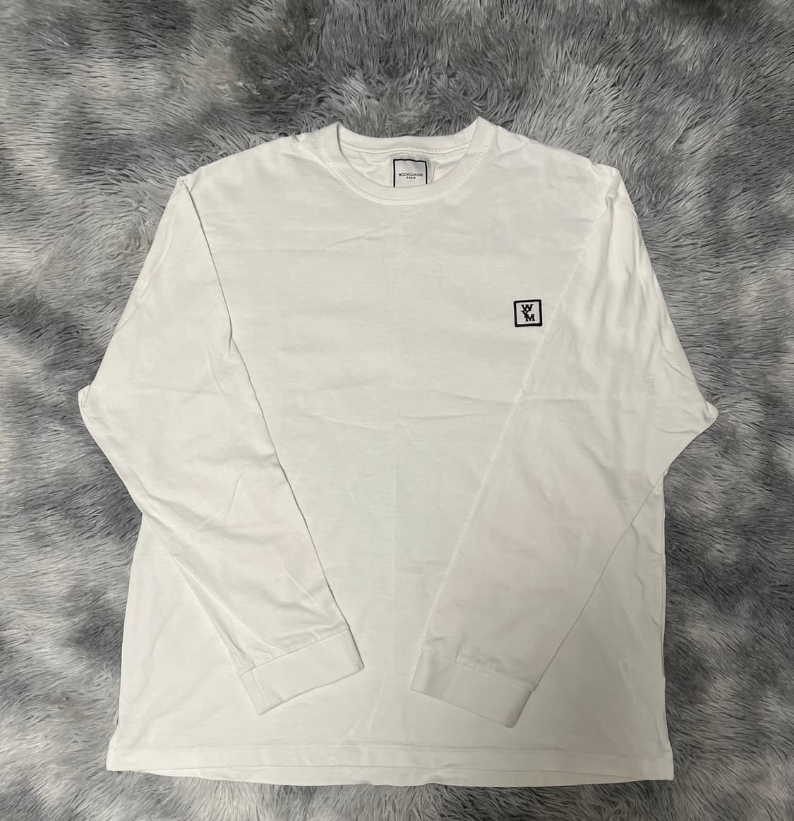[23ss/52size] 우영미 백로고 롱슬리브 상품이미지1