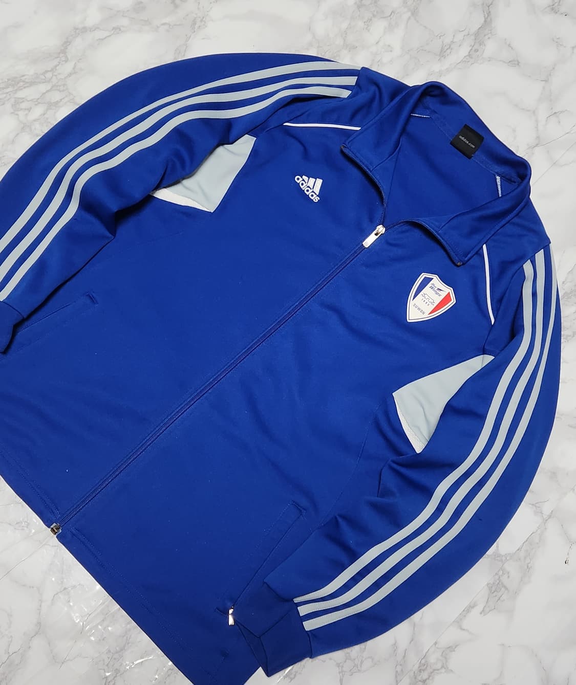 아디다스 수원삼성 12-13 트랙탑 트레이닝 져지 자켓 상품이미지4