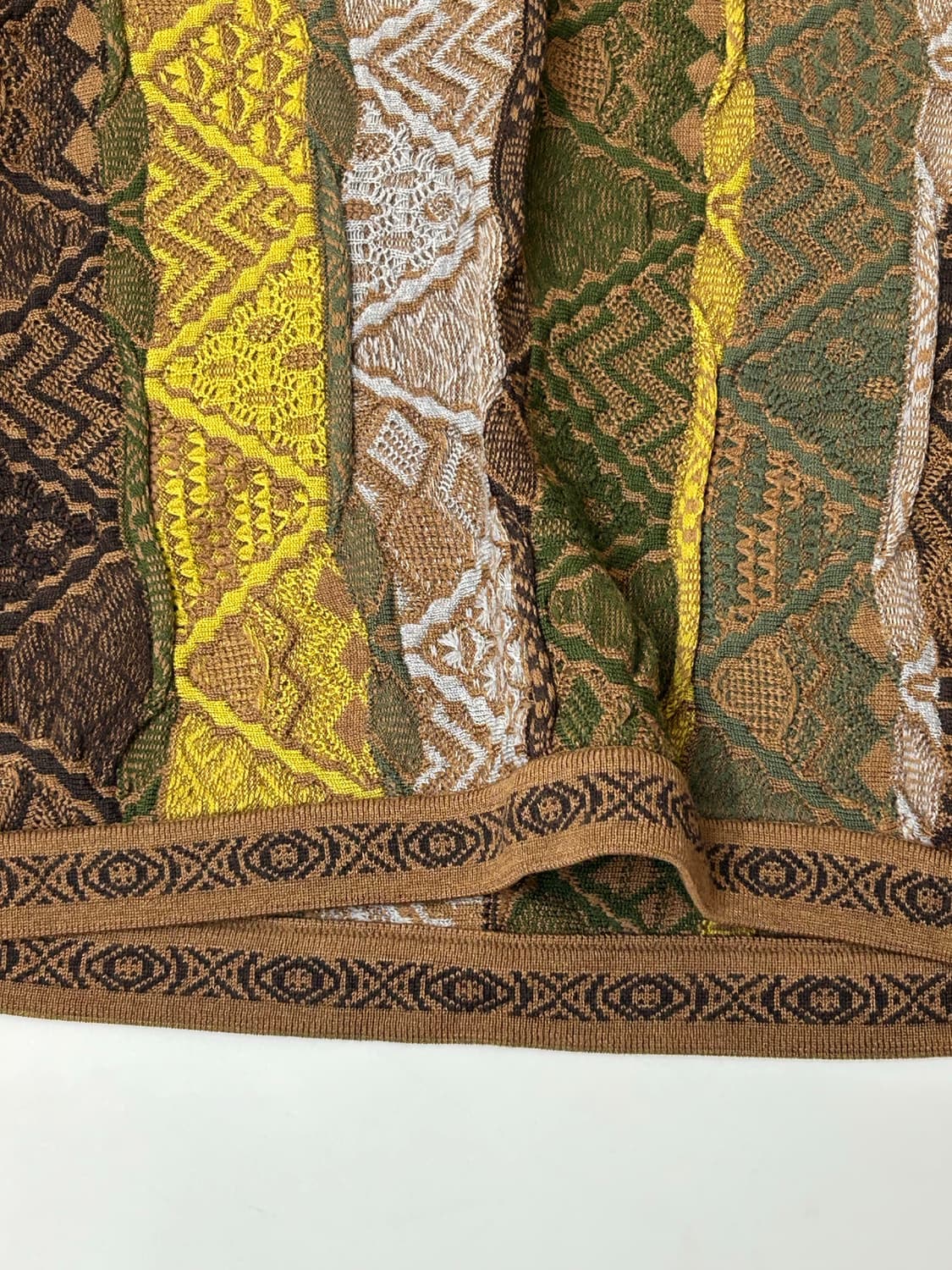 Coogi 쿠지 멀티컬러 텍스처 니트 스웨터 상품이미지5