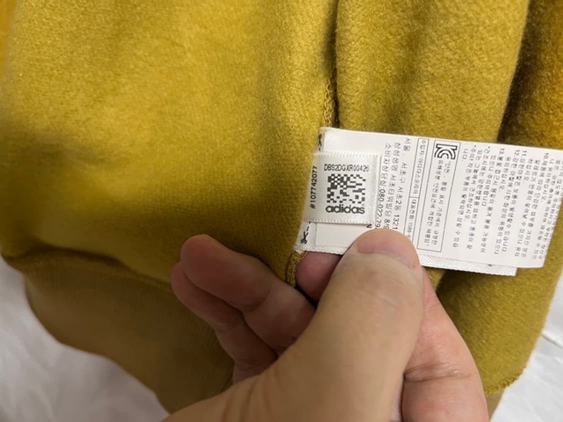 새상품 아디다스 카모 기모 후드 집업 100 실 105 정도 상품이미지5