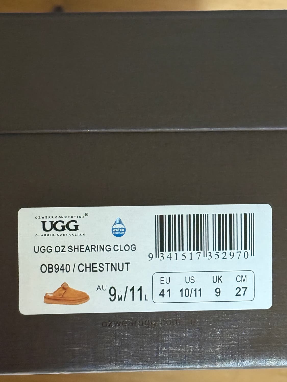 호주 어그 Ugg OZ SHEARING CLOG 상품이미지4