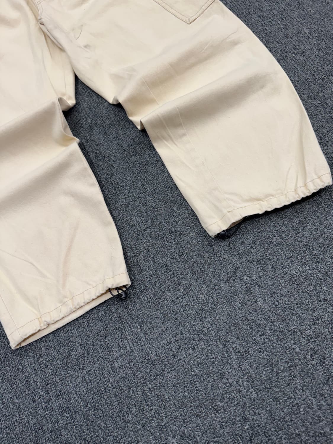 L)산타크루즈 빈티지 크림 코튼 카고 조거 팬츠 상품이미지4