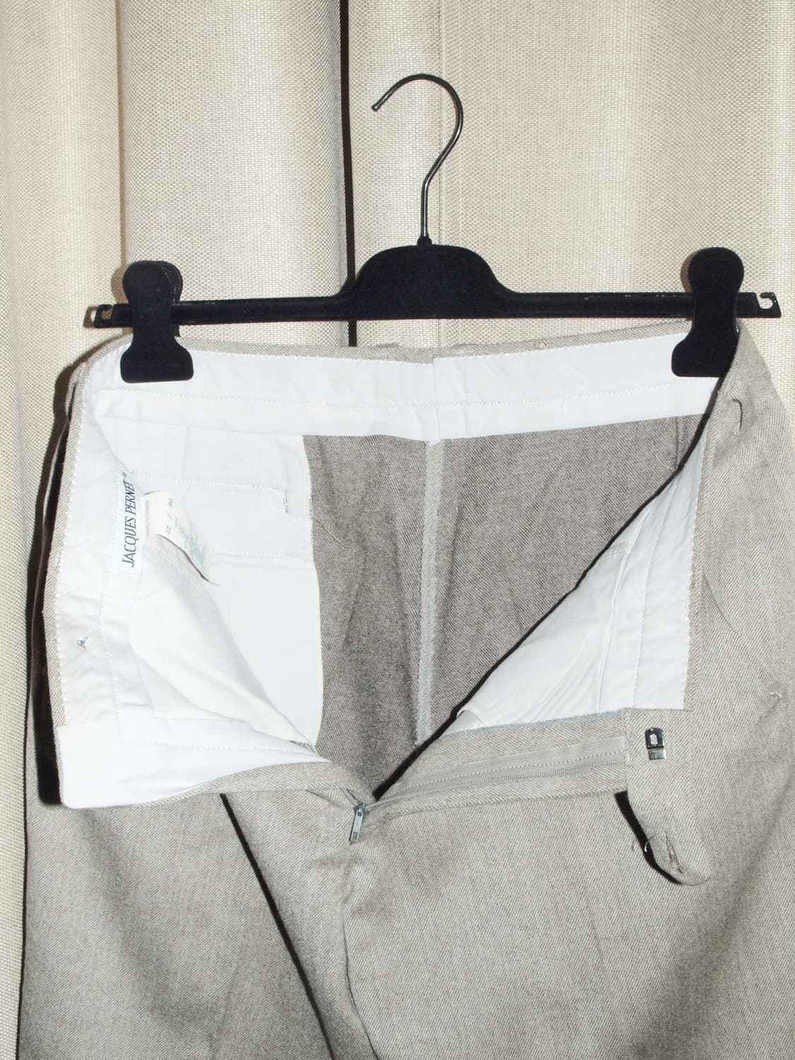 JACQUES PERNET Wool No-tuck Pants 상품이미지4