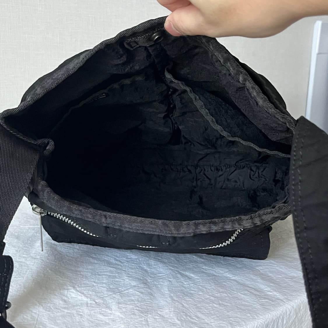 Crag shoulder bag s (BLK) 상품이미지6