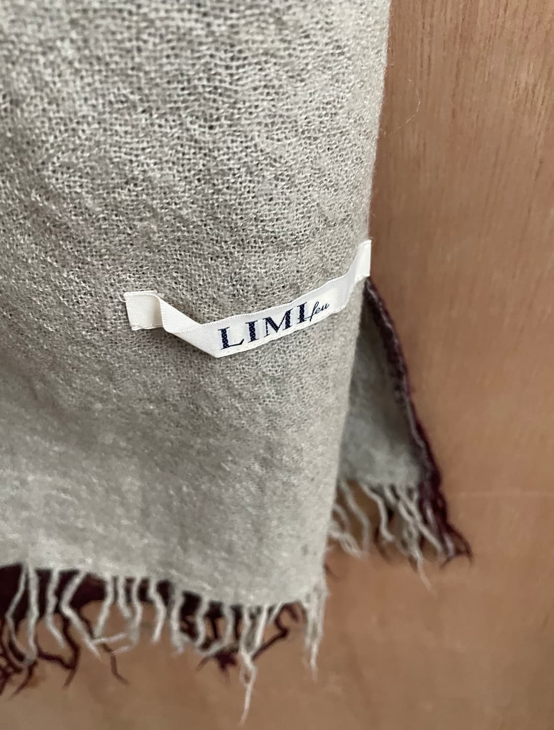 LIMI FEU 리미 푸 더블 레이어드 머플러 상품이미지3