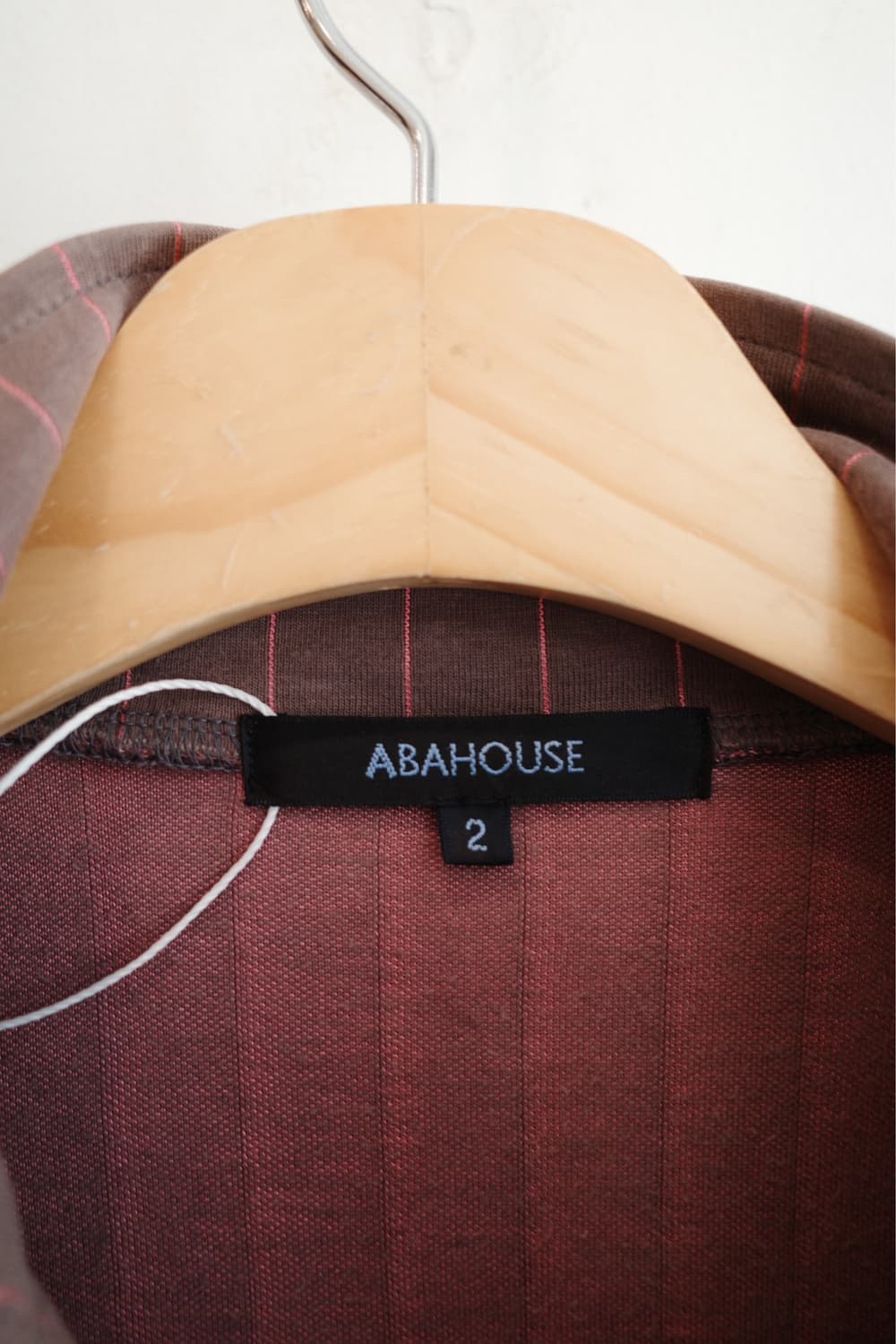 ABAHOUSE 아바하우스 패턴 코튼 집업   상품이미지2