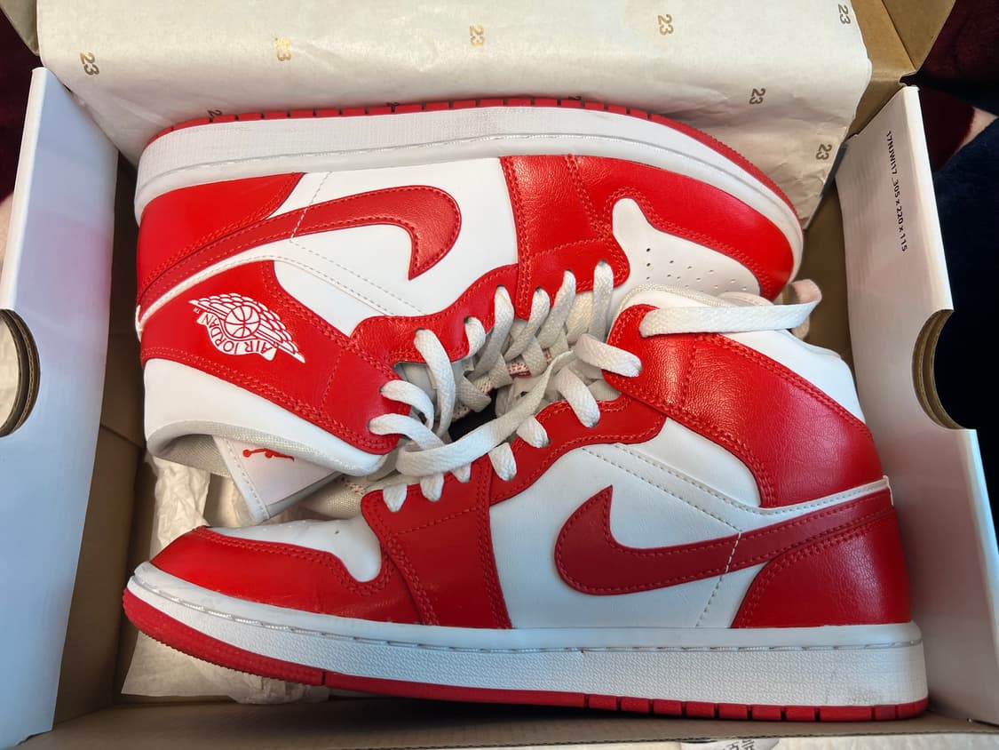 W 조던1 미드 하바네로 레드 260  상품이미지2
