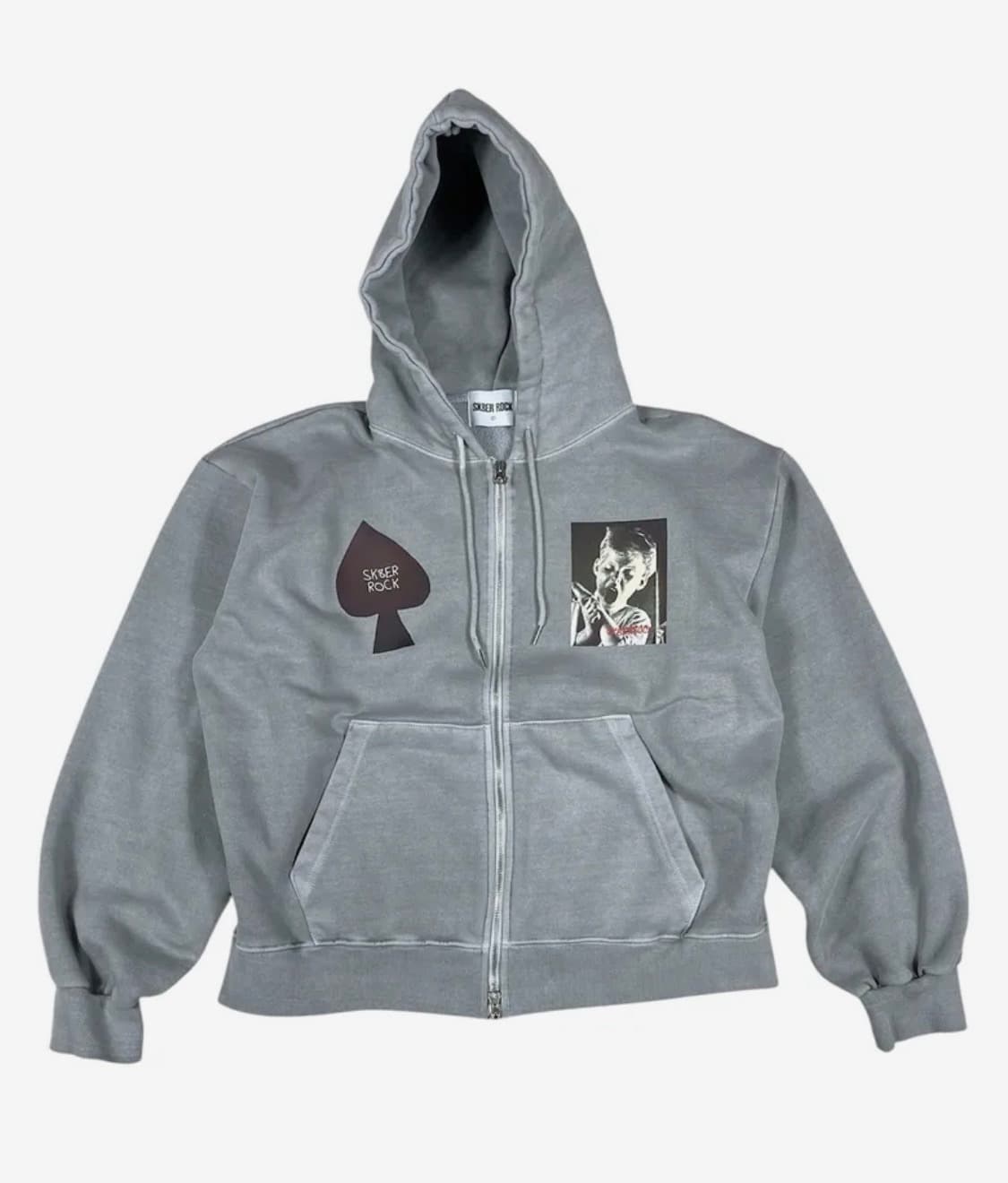 스케이터락 피그먼트 후드집업 상품이미지1