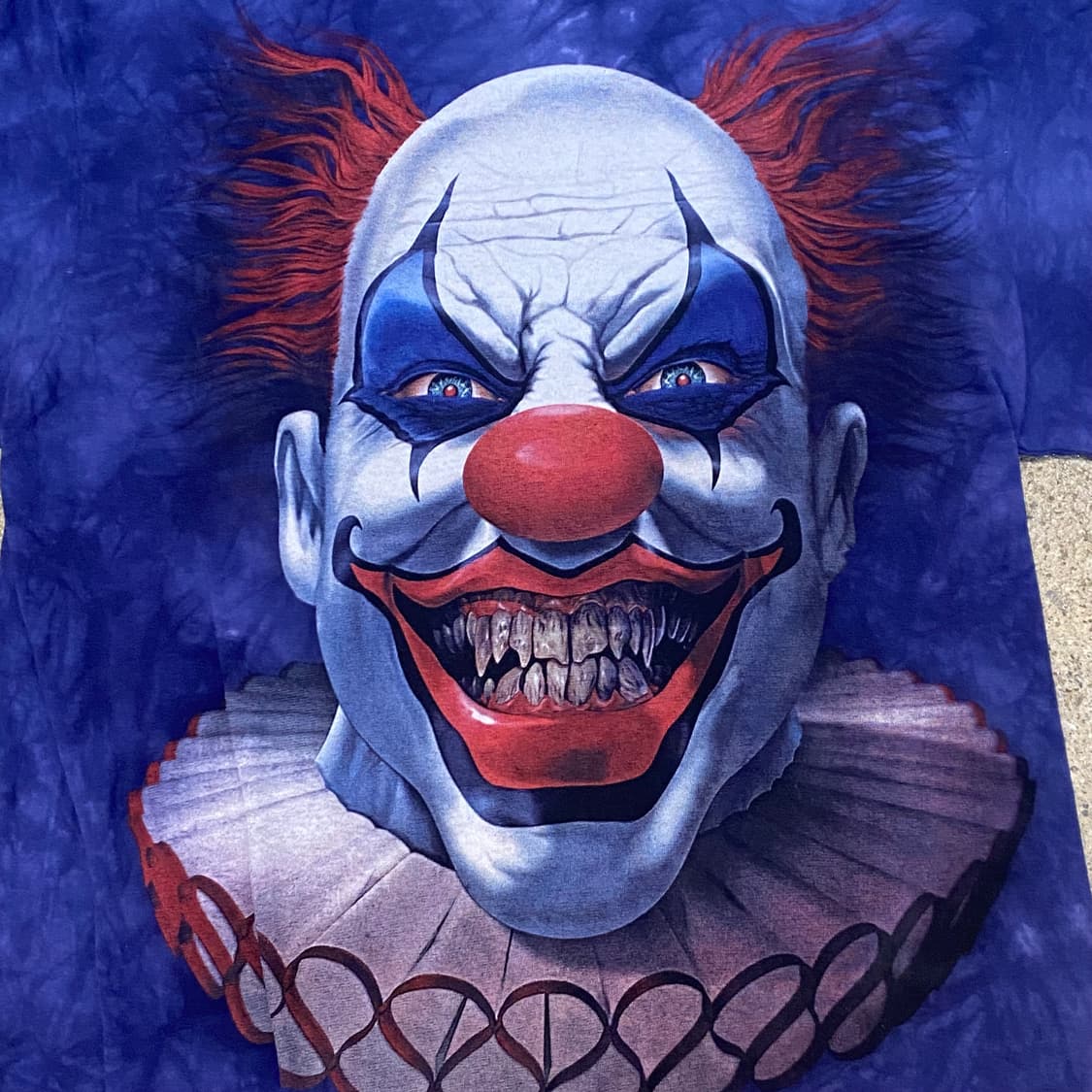 미국 빈티지 톰 우드 인세인 크라운 매드크라운 삐에로 락티셔츠 반팔티 상품이미지3