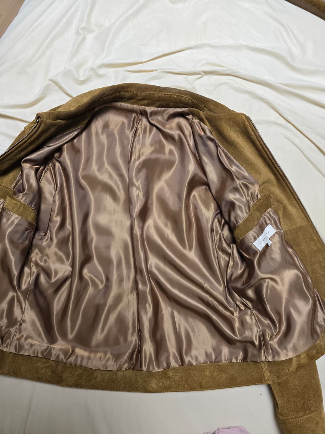 브라운야드 스웨이드 자켓 4사이즈 상품이미지5