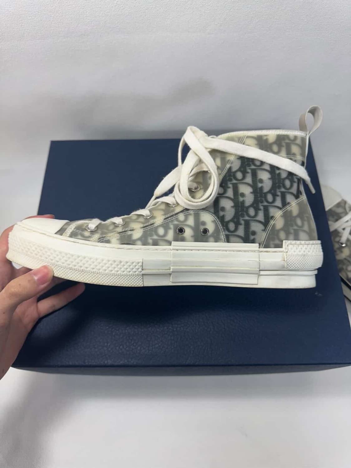 디올 오블리크 스니커즈 하이탑 b23 상품이미지6